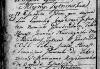 metryka urodzenia Gertruda Nurczyńska c. Jana i Gertrudy z 11 marca 1774